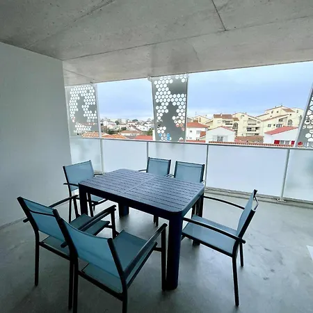 شقة Superbe Neuf Avec Terrasse Et Parking Prive رويا
